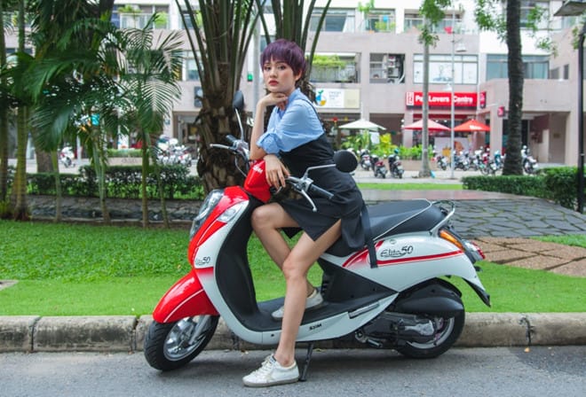 Xe ga 50cc Elite SYM - thanh lịch và gọn gàng